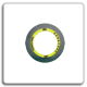 Straight wheel for crankshaft grinding