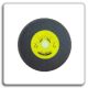 One side tapered straight wheel `C` profile