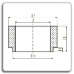 Cylindrical One side relieved wheel