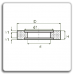 Recessed both sides wheel