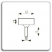 Disc shape mounted point