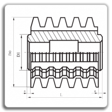 Hobbing cutters for fine mechanics