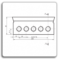 Tapered gear planing tools III type