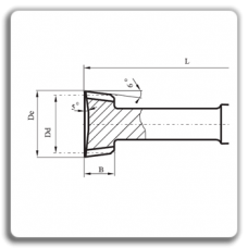 Cutit roata tip III-cu coada