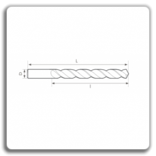 Short twist drills with cylindrical shaft 338 W