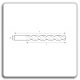 Short twist drills with cylindrical shaft 338 W