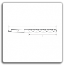 Twist drills with taper shank extra- 1870 N