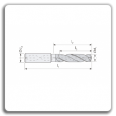 CMS drills with internal cooling B301