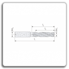 CMS drills with internal cooling B801