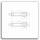 SET 2 taps for metric fine pitch thread DIN 2181 ND MP C