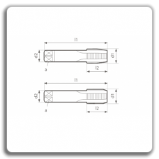 SET 2 taps for BSP thread DIN 5157 N D , C