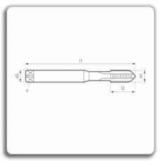 Long taps for metric normal step car M 371 NC