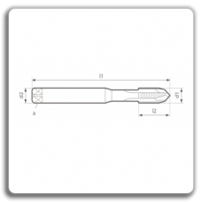 Long taps for metric normal step car M 371 NB