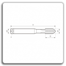 Long machine taps DIN 371 NC UNC thread