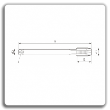 Long taps for metric normal step car M 376 VA B