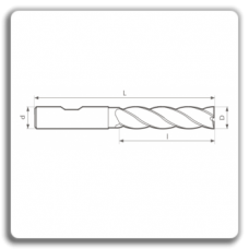Grooving Cutters - Cutters cilindrofrontale cylindrical shaft 844 N BL