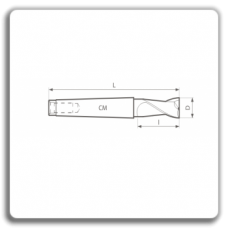 Grooving Cutters - Cutters cilindrofrontale tail cone 326 ND