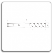 Grooving Cutters - Cutters Front cylinder with conical tail 845 W BL