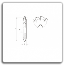 Freze melc de danturat SC 2823