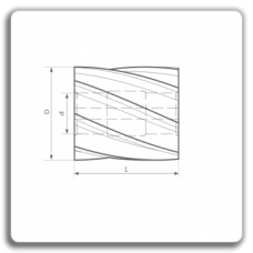 Bore end mills DIN 884 H