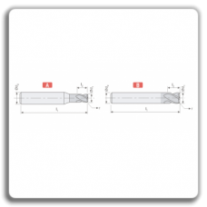 Freze CMS F104R - F504R cu raza la colt