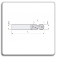 Freze CMS cu cap sferic FR104 extra scurte