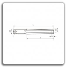 Hand tapered reamers STAS 2646 A