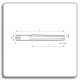 Hand tapered reamers STAS 2646 A