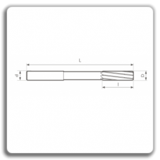 Reamers masinacu cylindrical shank DIN 212 D