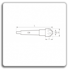 Adancitoare conice DIN 335 B